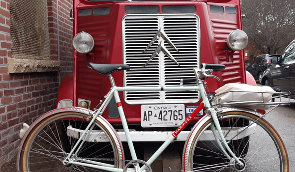 The beauty and the practicality of a well designed city bicycle