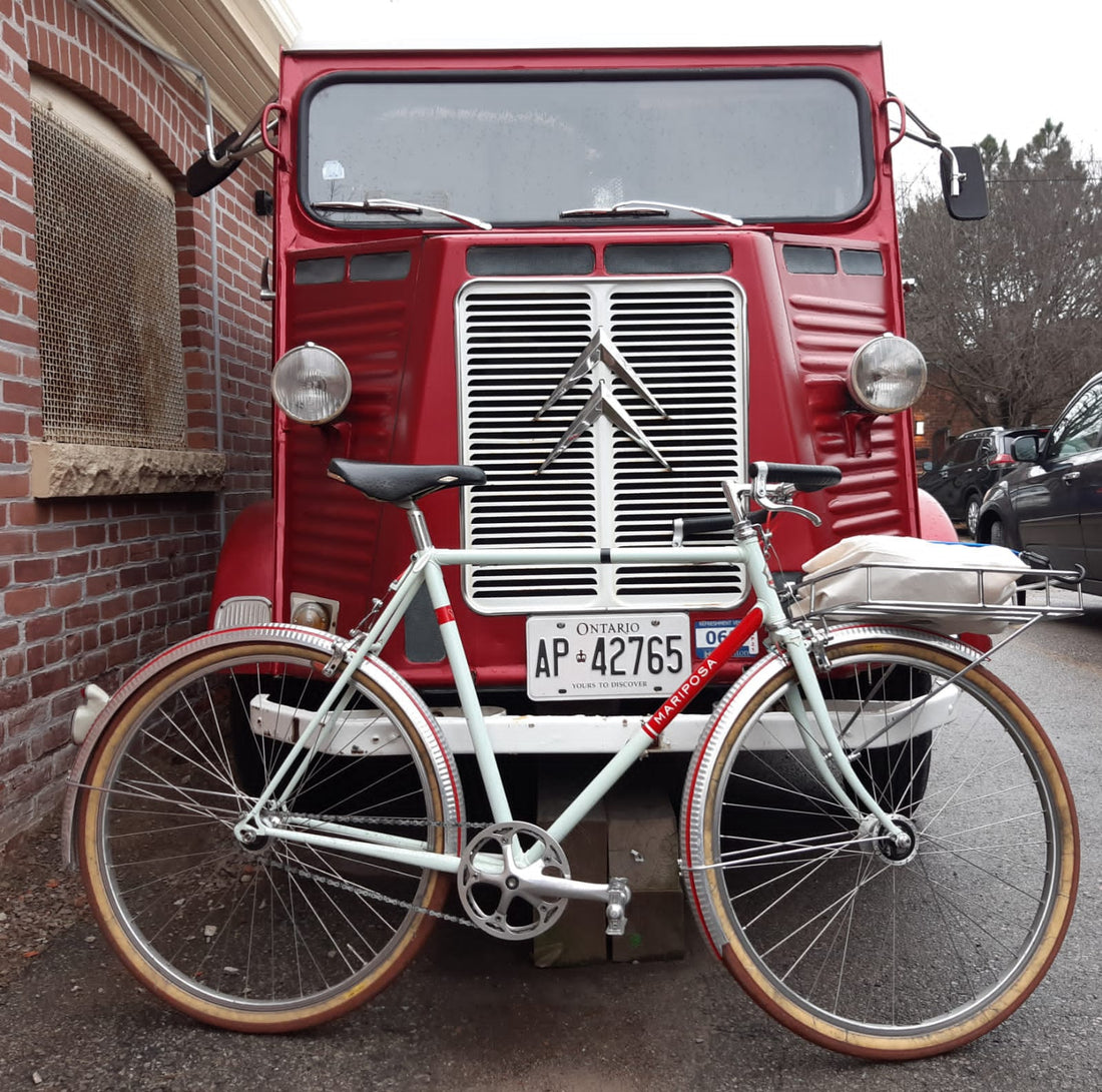 The beauty and the practicality of a well designed city bicycle