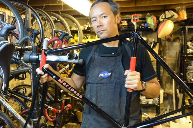 Howard Chang's photo essay "Building My Mariposa for the 2015 L'Eroica"