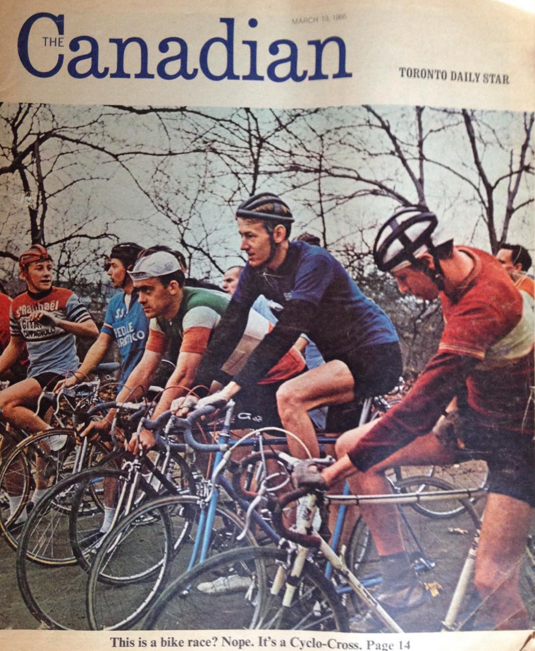 Canada's First Cyclocross Race?