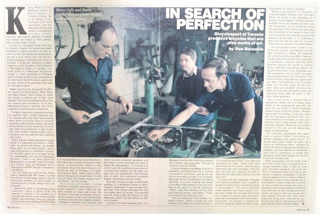 In Search Of Perfection