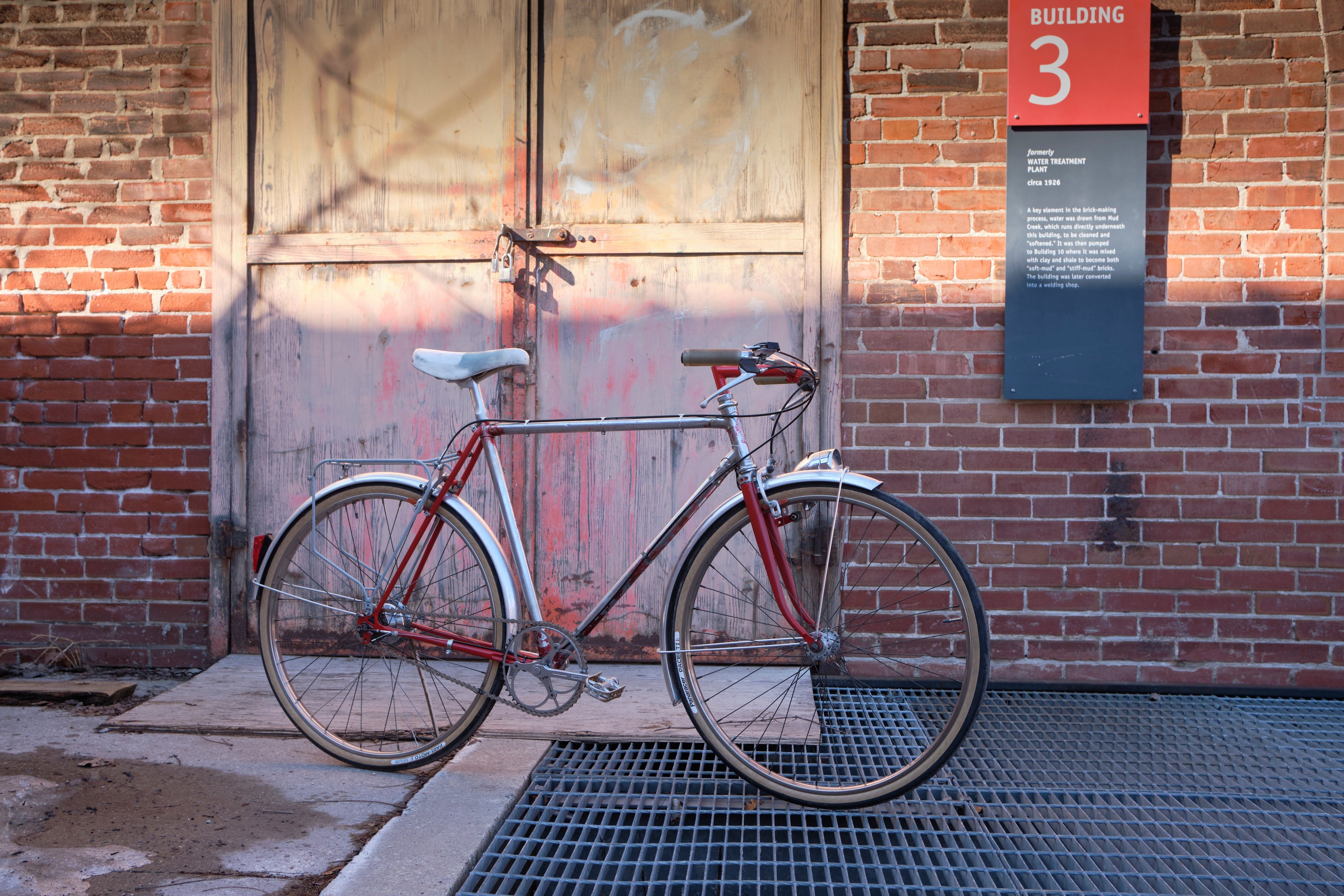 The Shop Bike: Decades old, laden with memories, for everyday use.