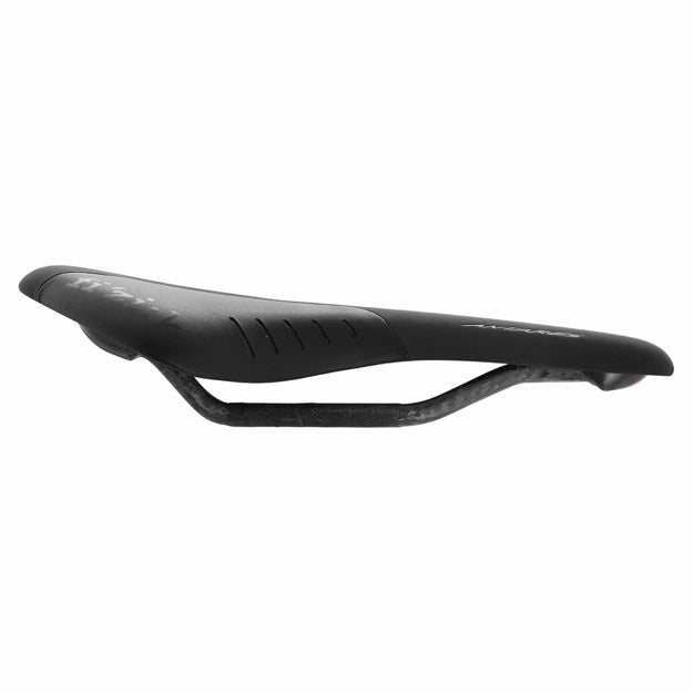 Road Saddles Antares R1 - 152mm, 7 x 9 Braided Rails - Black/Black - Regular