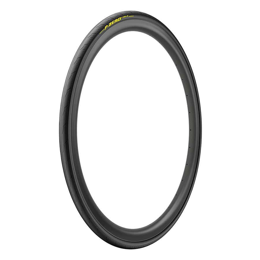 Pirelli, P ZERO Velo Tubular, Road Tire, 700x28C, Tubular, YellowSOFT, TechBELT, 300TPI, Black