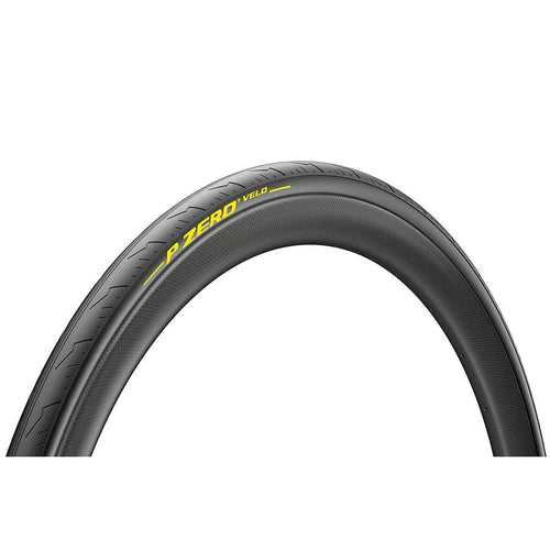 Pirelli, P ZERO Velo Tubular, Road Tire, 700x28C, Tubular, YellowSOFT, TechBELT, 300TPI, Black