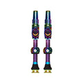 Muc-Off, Big Bore Lite Large, Tubeless Valve, Presta, 45mm, Iridescent, Pair