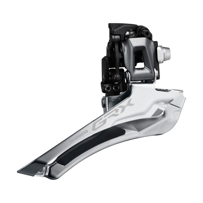 Shimano GRX FD-RX810-F 2 x 11 Speed Braze-On Front Derailleur, 50T max Chainring