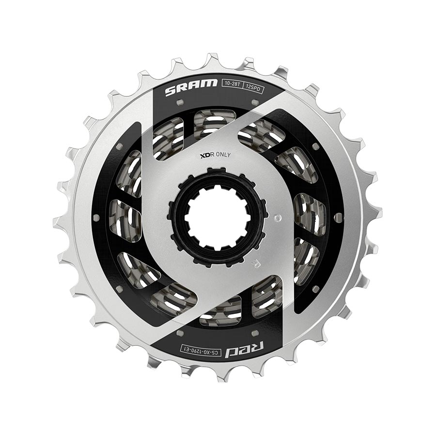 SRAM Red, XG-1290 E1, Cassette, Silver, Speed: 12, 10-33T, XD-R