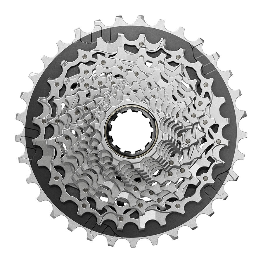 SRAM, XG-1270 E1, Cassette, Silver, Speed: 12, 10-33T, XD-R