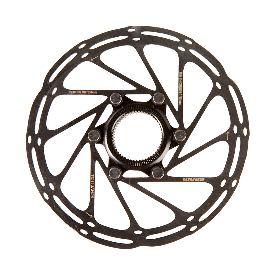 SRAM, Centerline Center Lock Black, 160mm