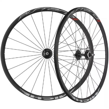 Miche Pistard WR track / fixie wheelset, tubular, black hubs