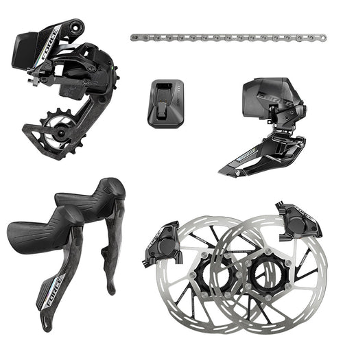 SRAM, Force AXS 2x E2, Build Kit / Groupset, USB-C