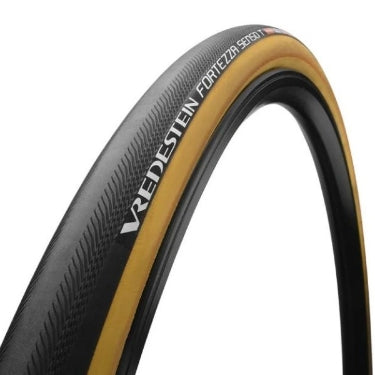 Vredestein Fortezza Senso T All Weather tubular tire, 700 x 25, 290TPI, black/tan