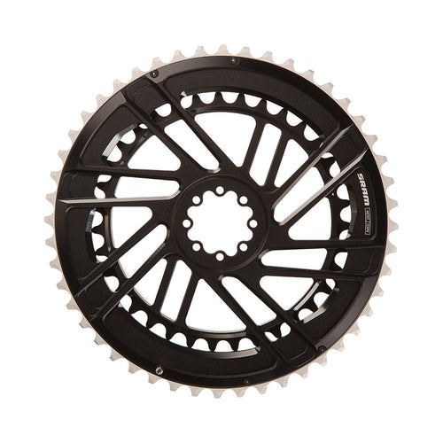 SRAM, Force E1 2x Direct Mount, Chainring, Teeth: 48/35, Speed: 12, BCD: Direct Mount SRAM 8 Bolt, Black