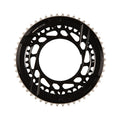 SRAM, Force E1 2x Thread Mount, Chainring, Teeth: 50/37, Speed: 12, BCD: Thread Mount, Black