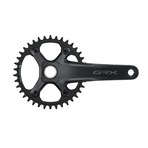 Shimano GRX Crankset, FC-RX610-1, 165mm, 38T Chainring