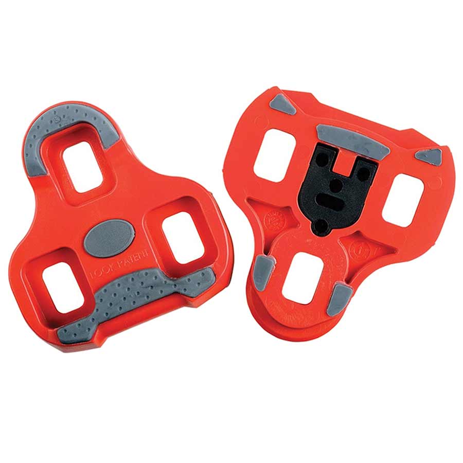 Look, Grip, Cleats, Red, 9°