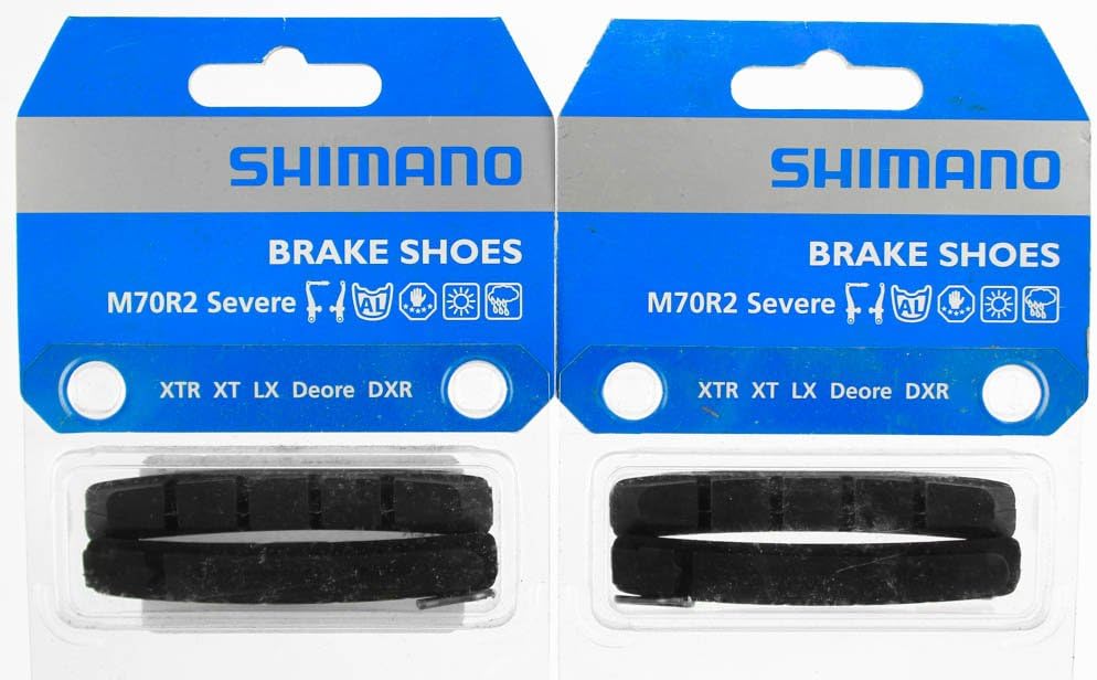 Shimano M70R2 Severe Condition V-Brake Pads Pair