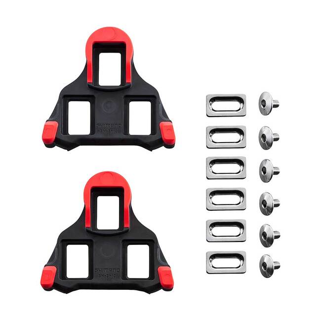 Shimano SPD SL Cleat Set (Road) SM-SH10, 0 degree float