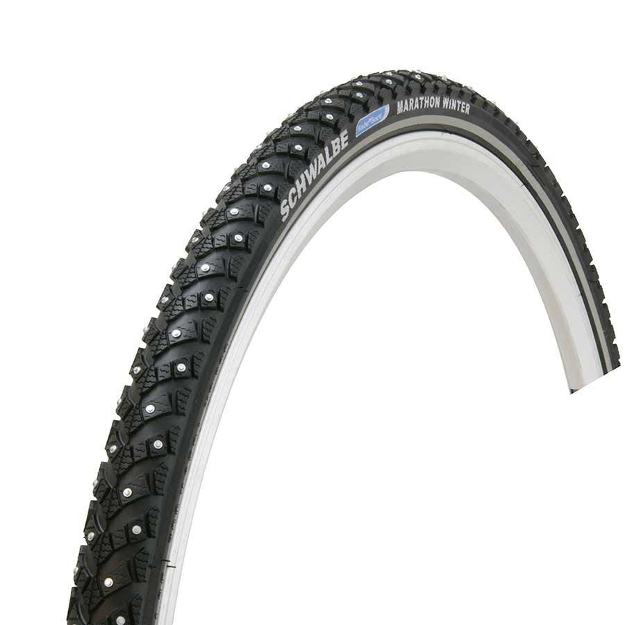 Schwalbe Marathon Plus Winter Tire, Clincher, Wire, Black/Reflective, Performance Line