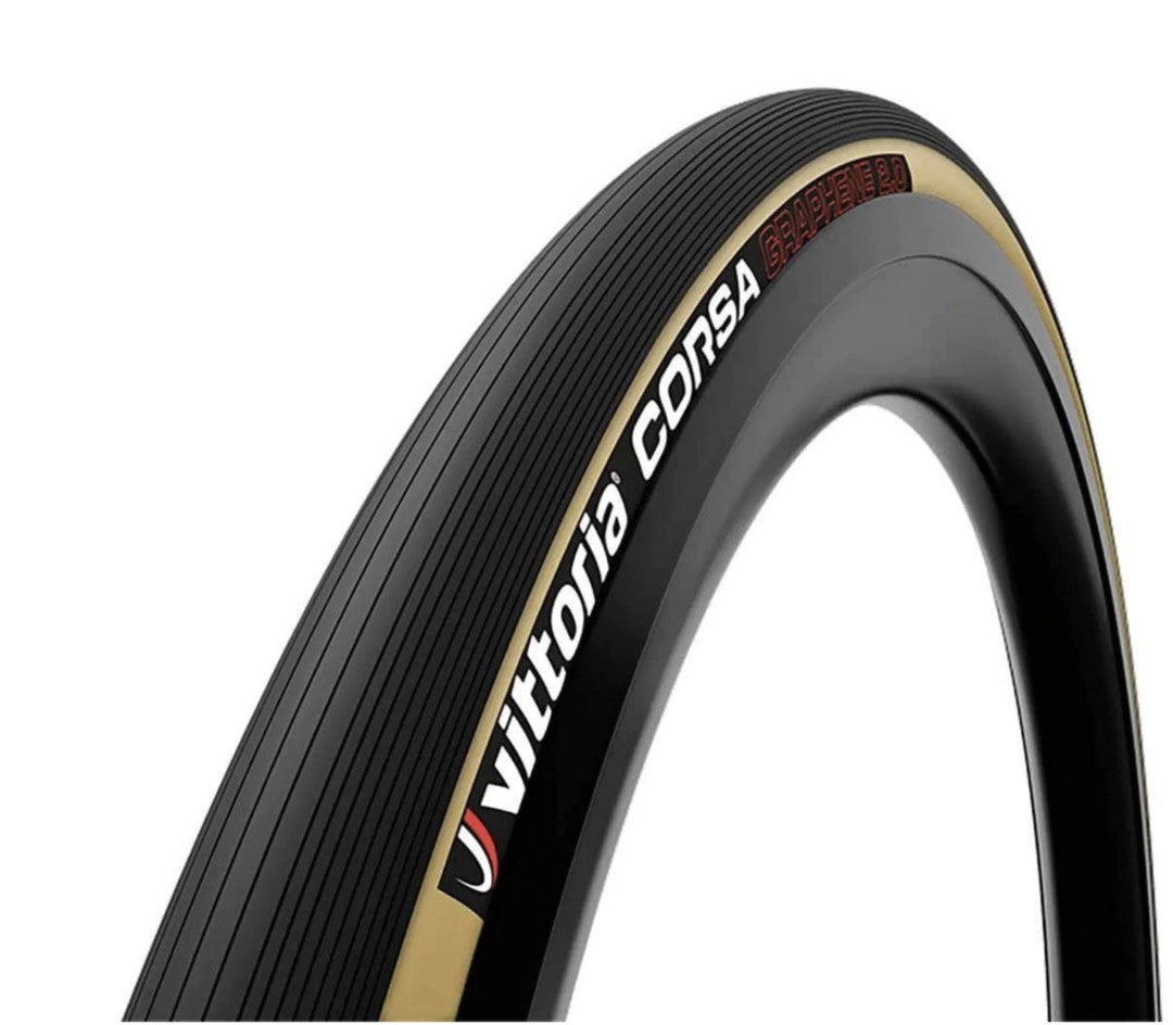 Vittoria Corsa Graphene 2.0 Clincher Tires, Foldable 700C