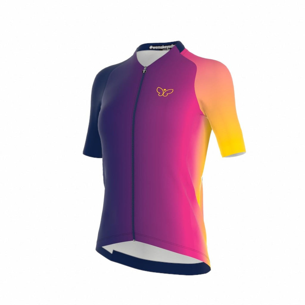 Mariposa X Bioracer Sunset Fade Short Sleeve Jersey - Women's
