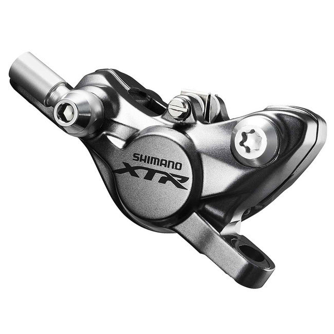 Shimano XTR Hydraulic Disc Brake, BR-M9000, Post-mount, Front or rear, G03A resin pad