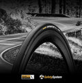 Continental Sprinter Tubular Tire - 700 x 22, Tubular, Folding, Black, 180tpi