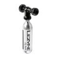 Lezyne, Control Drive CO2, CO2 Inflator, Threaded, Presta, Schrader, Black, 1x16g