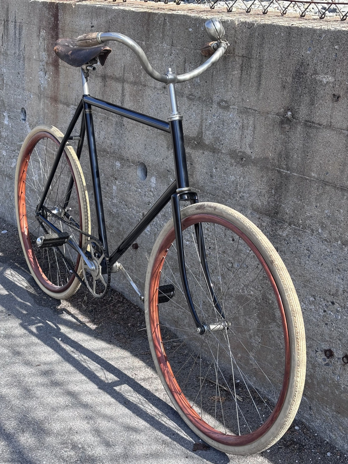 1895 American Roadster / Safety Bicycle, Single Speed Coaster, 23”, Black
