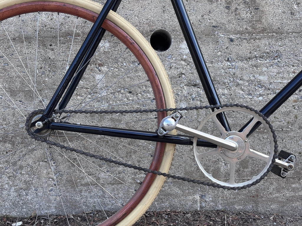 1895 American Roadster / Safety Bicycle, Single Speed Coaster, 23”, Black