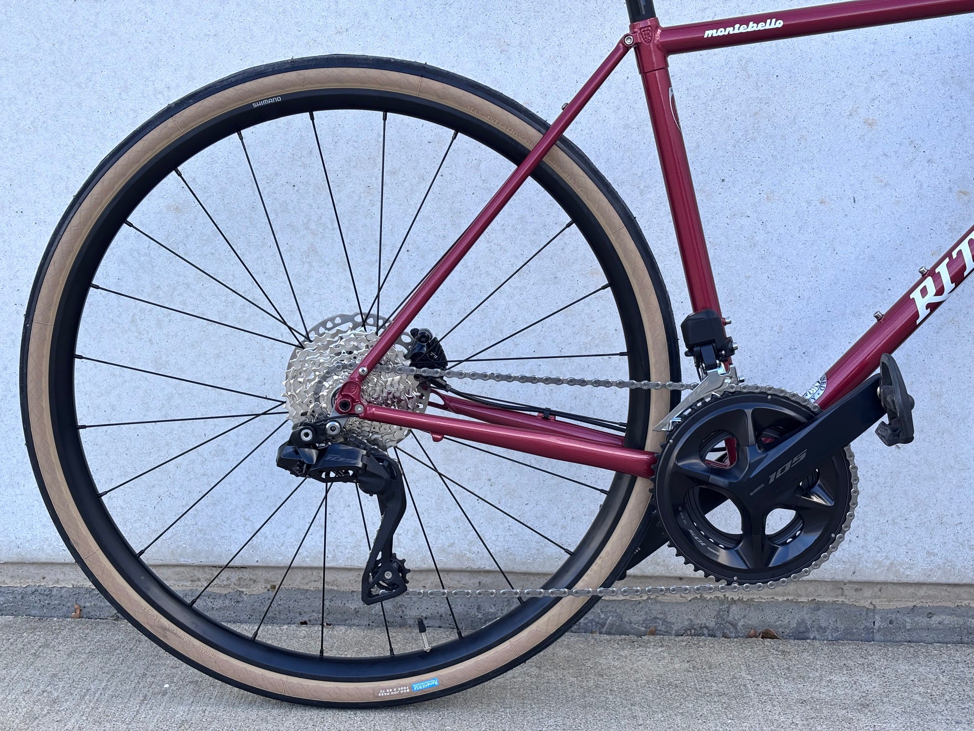 Ritchey Montebello Randonneur Bicycle, Size Small, 52cm