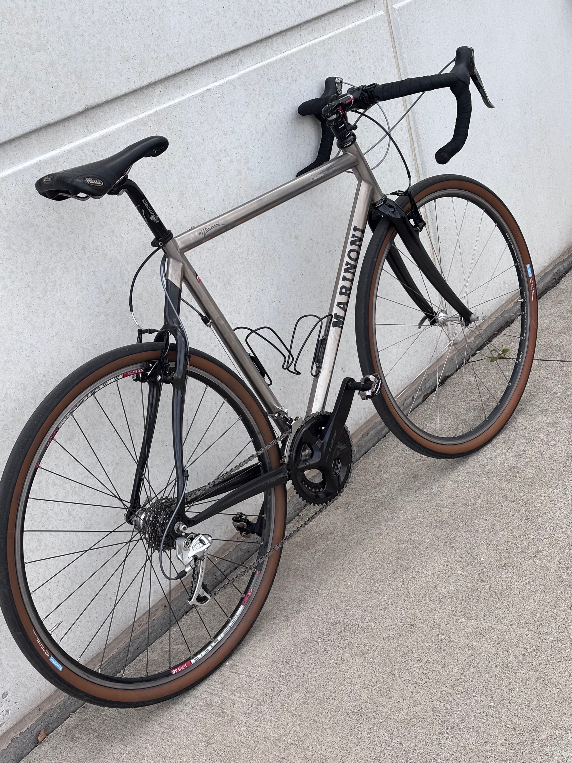 Marinoni Titanium Carbon Gravel / Cyclocross Bicycle, Size 58 (Pre-owned)