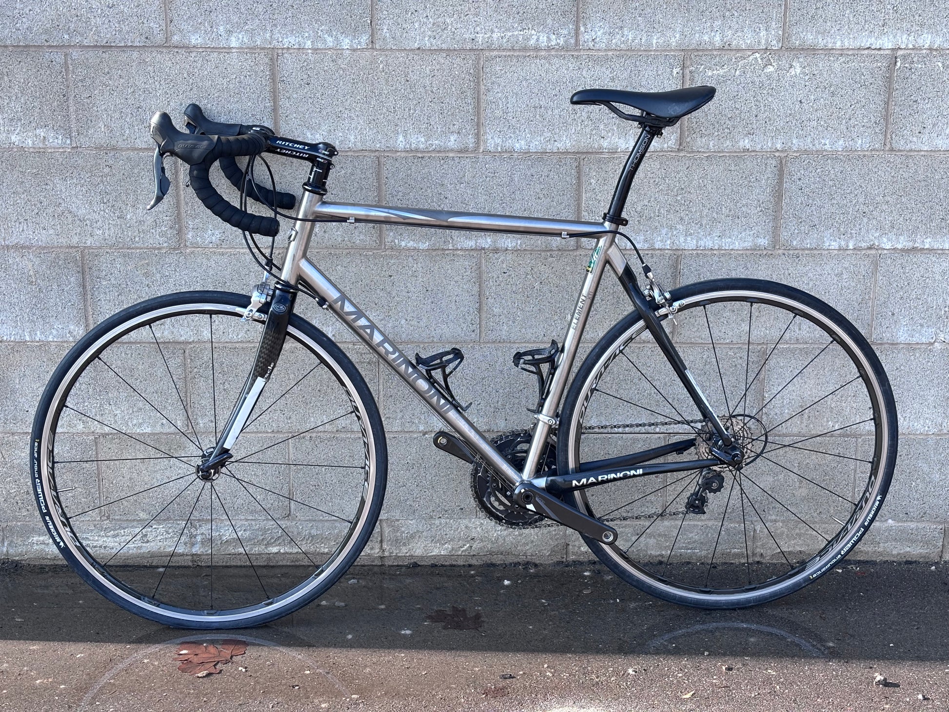 c2008 Marinoni Element Titanium / Carbon Road Bicycle, Size 57cm (Pre-owned)