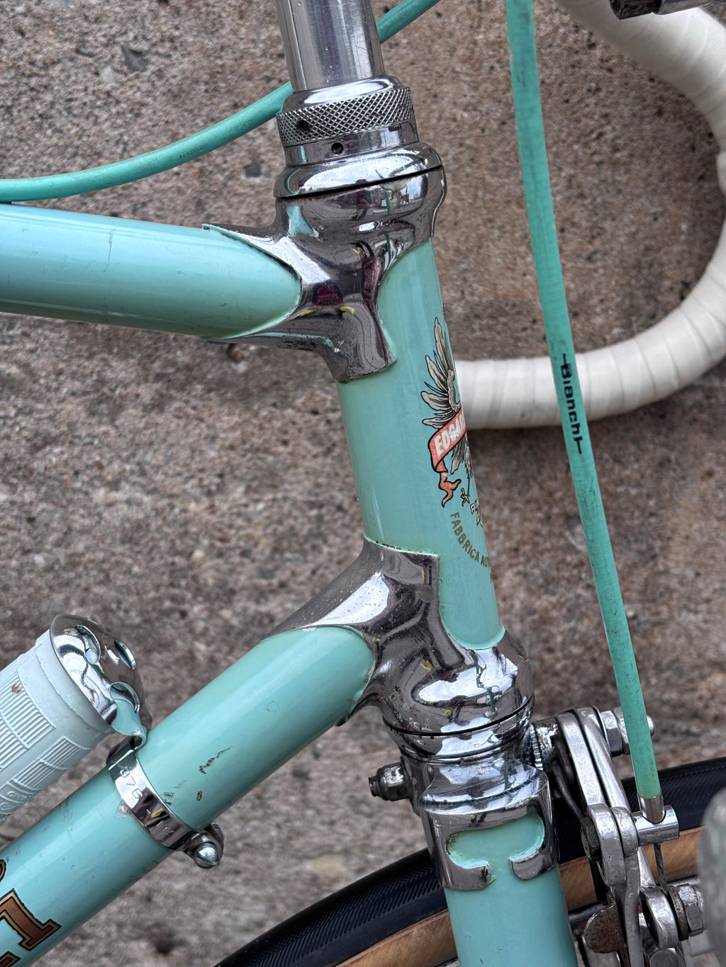 1952 Bianchi Paris Roubaix Bicycle, Size 54