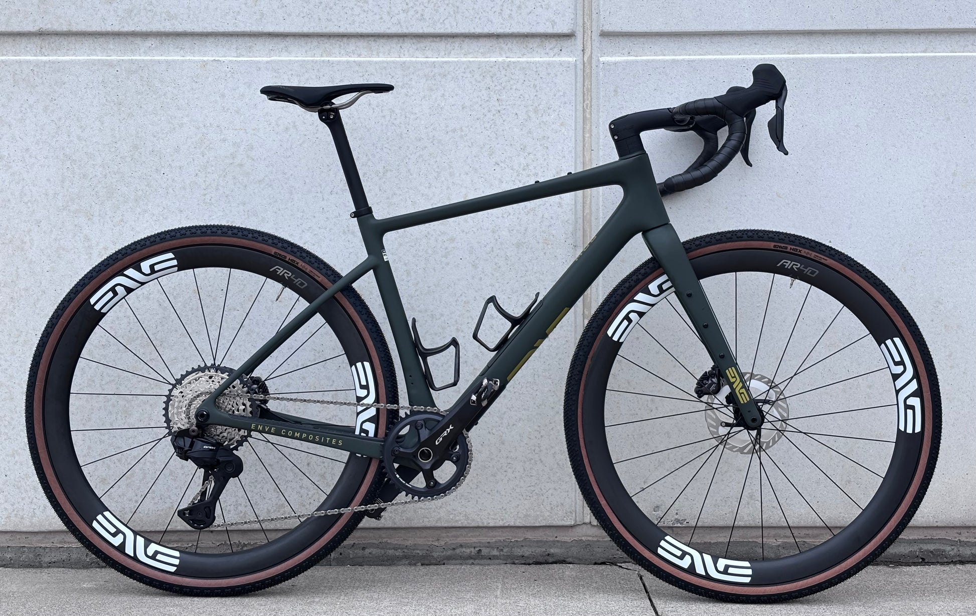 ENVE MOG Gravel Bicycle, Size 56 cm, Recon Green / Acid Rain