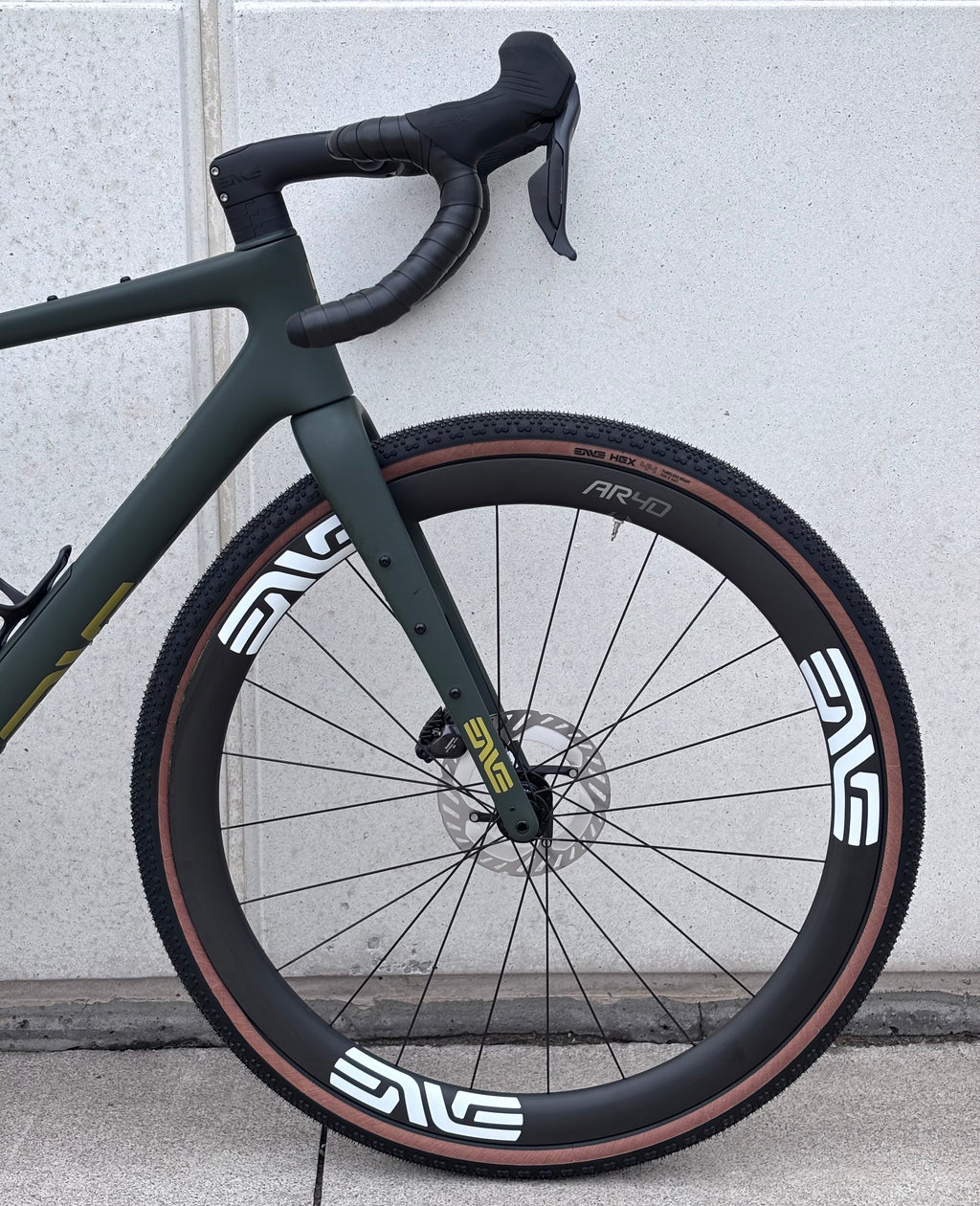 ENVE MOG Gravel Bicycle, Size 54 cm,  Recon Green / Acid Rain