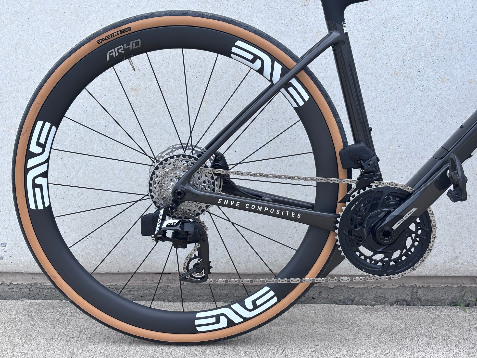 ENVE Fray, Size 54cm, Matte Black / Gloss Clear Smoke