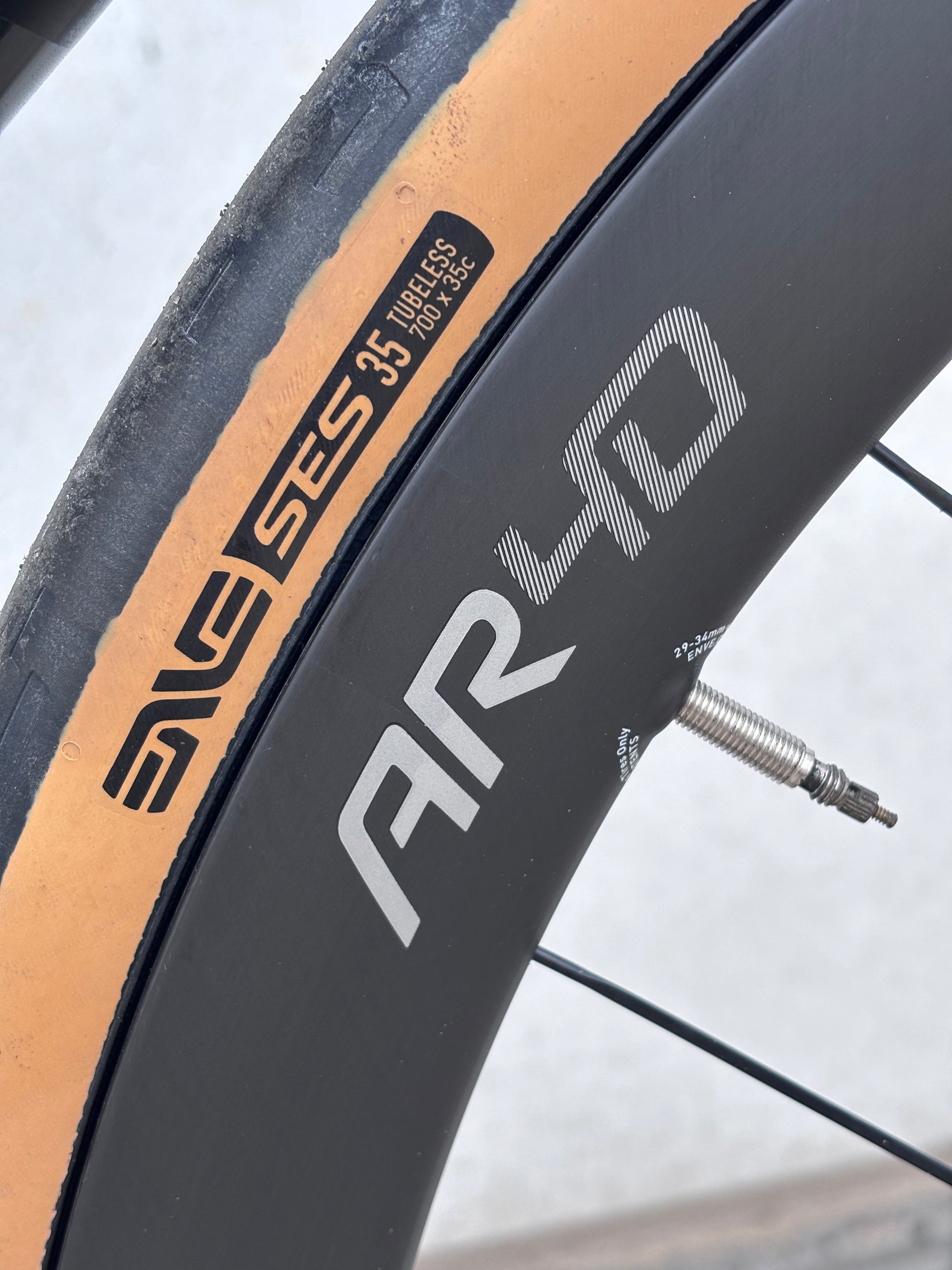 ENVE Fray, Size 54cm, Matte Black / Gloss Clear Smoke