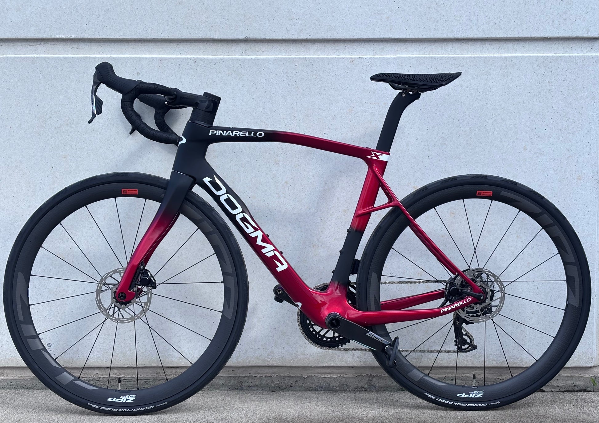 Pinarello Dogma X, Starry Shiney Red, Size 54cm