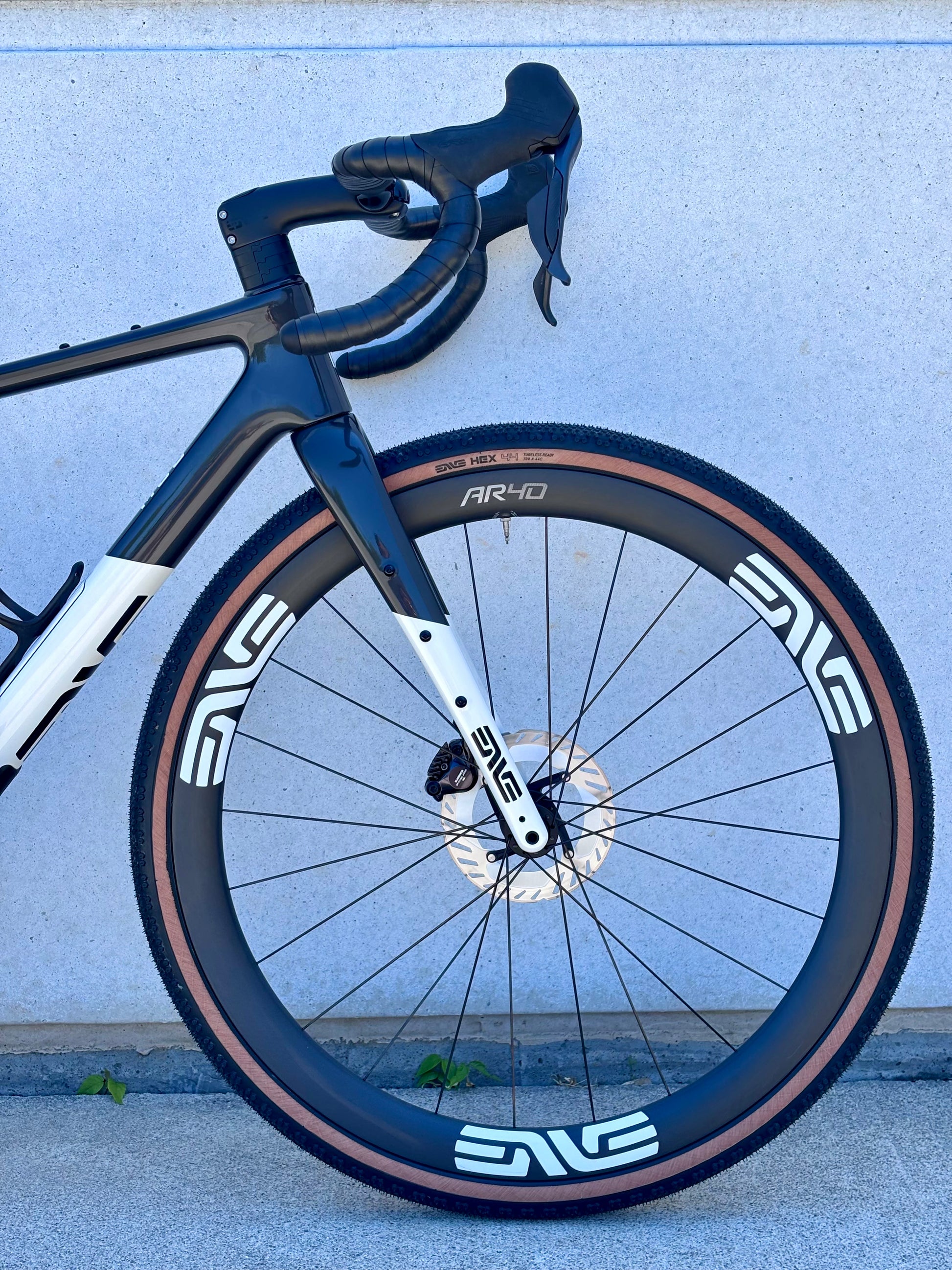 ENVE MOG Gravel Bicycle, Size 52 cm, Clear Smoke Aspen White