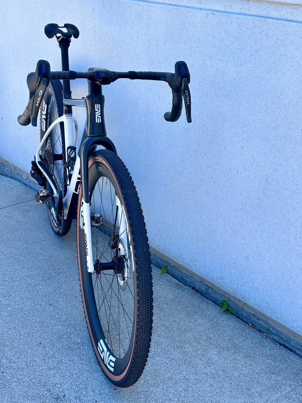 ENVE MOG Gravel Bicycle, Size 52 cm, Clear Smoke Aspen White