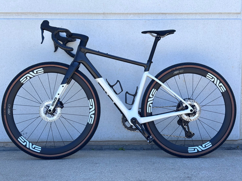 ENVE MOG Gravel Bicycle, Size 52 cm, Clear Smoke Aspen White
