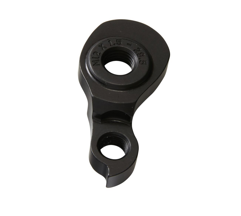 Mariposa Disc Brake Bicycle B4080: 1-1/2" OD Derailleur Hanger, 12 mm Round/Flat/Low Mount Dropouts, Black