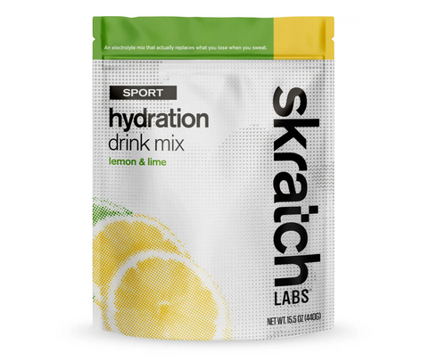 Skratch Labs Sport Hydration Drink Mix Lemon and Lime, 440g 20 Servings