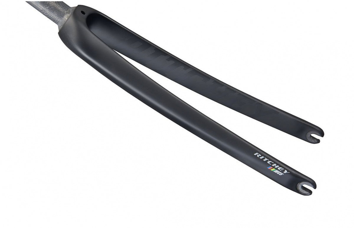 Ritchey WCS Carbon Road Fork - 1-1/8", 46mm Rake, Rim brake, Matte Carbon