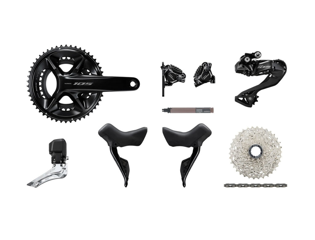 Shimano 105 Di2 R7170 R7100 2x12-speed Groupset – Mariposa Bicycles