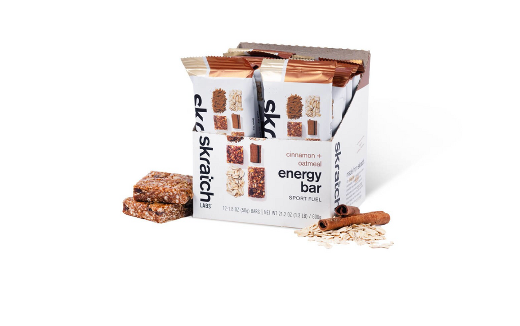SKRATCH LABS - ENERGY BAR: CINNAMON + OATMEAL