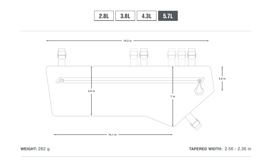 Apidura Expedition Frame Pack