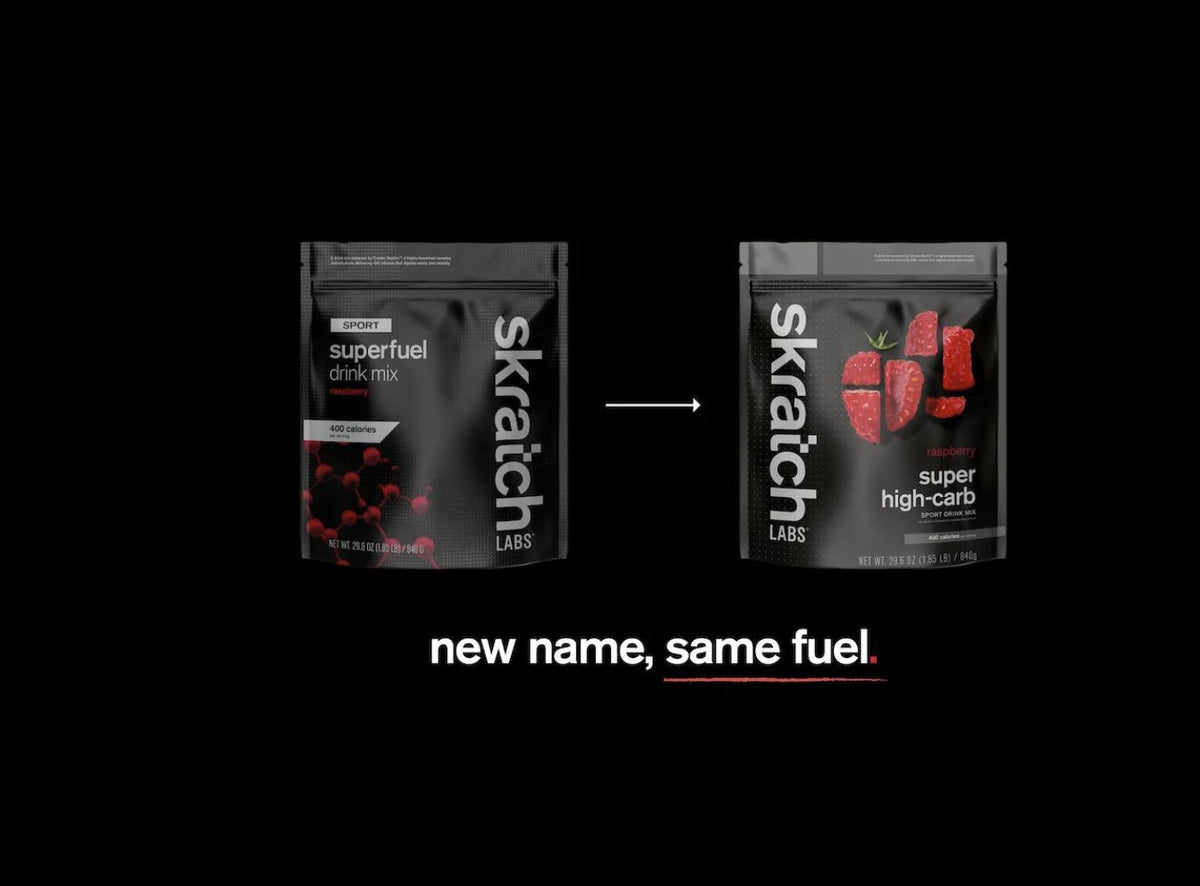 Skratch Labs Super High-Carb Sport Drink Mix, Raspberry, 840g, 8-Serving Resealable Pouch